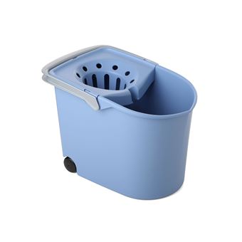 Cubo de Fregar con Escurridor Tatay Con Ruedas Azul - 1