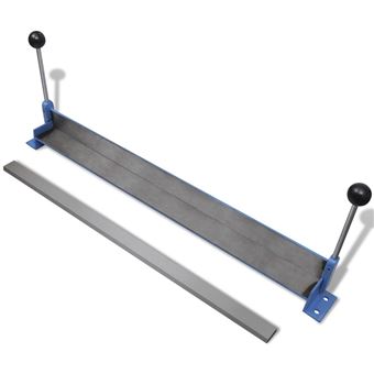 Máquina plegadora manual de placas de acero, 760 mm