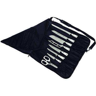 Bolsa Cuchillos 8 Pzas Arcos Negro 500x510mm