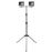 Trípode Telescópico con 2x20W Proyectores LED de Exterior Orientable Aluminio 4000K 7hSevenOn Outdoor_0