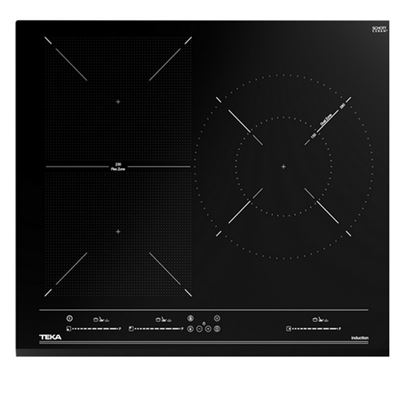 Placa De Inducción Teka Izf65320bkms 4 Zonas 60cm 8000w Negro