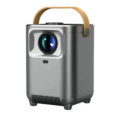 Mini Proyector Lcd Dam Wifi H1, Duplicación Pantalla Ios Y Android Conexión Usb 30-200"" Gris Oscuro