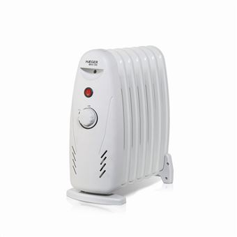Calefactor Radiador Eléctrico de Aceite Haeger MINI OIL 600W 7 elementos </br>
