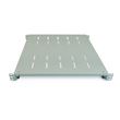 Bandeja rack RackMatic19"" ajustable en profundidad 450 mm 1U blanco