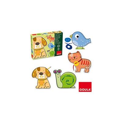 Juego De Enlazado jumbo animales