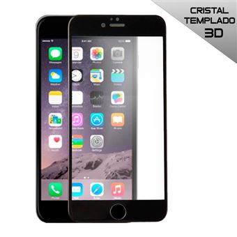 Cool Protector de Pantalla Cristal Templado Full 3D Negro para iPhone 15  Plus