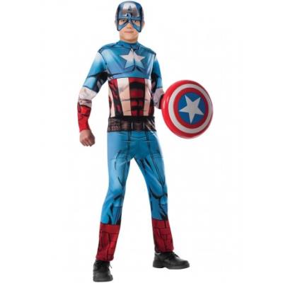 Disfraz Capitán América Marvel Vengadores para niño Original - Talla - 8-10 años