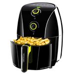 Freidora sin aceite Cecotec Cecofry Compact 1,5L 900W Negro