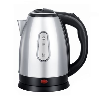 Hervidor Dam De Acero Inoxidable Con 1500w Y 1,8l De Capacidad Plata