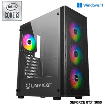 PC Gaming Joybe Computers Avanzado Intel i3 10100F RTX 3050 8GB RAM 16GB M.2 SSD 1 TB Windows 11 - 1