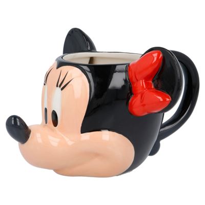 Taza - Minnie Mouse, Forma 3D, Cerámica, 360 ml - Imagen 2