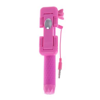 Mini palo de selfie hasta 62 cm - PINK - 1