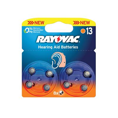 Rayovac Pilas Para Audífono 1.4 V 290 mah 8 pcs