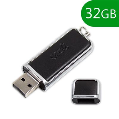 Cool Negro Pen Drive Usb X32 Gb 2.0 Piel Leather