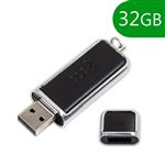 Pen Drive USB x32 GB 2.0 COOL Piel Leather Negro