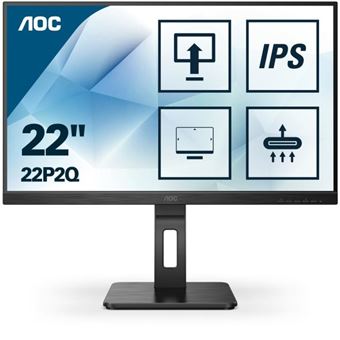 Monitor LED 21.5"" Full HD AOC 22P2Q 1920 x 1080 Píxeles Negro 546 cm - 1