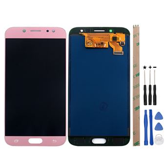 Pantalla Táctil Unico Para Samsung Galaxy J7 Pro 2017 J730G J730 J730 (Monitor LCD Completo) Rosa