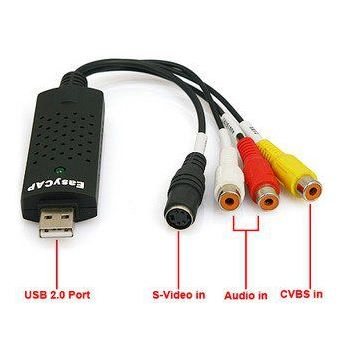 Adaptador USB de Captura de Video RCA - Easycap Capture Multi4you - Adaptadores - Los mejores | Fnac