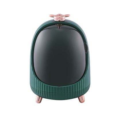 Cajón Organizador Dam De Maquillaje Y Cosméticos Con Luz 24,5x19cm Verde