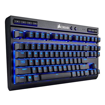 Teclado Corsair K63 Wireless Mechanical Blue Led Cherry Mx Red Español