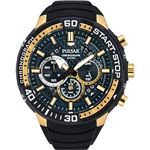 Reloj Pulsar x reloj para Hombre Analógico de Cuarzo con brazalete de Silicona PT3550X1