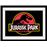 Fotografía Enmarcada Jurassic Park Logo_0