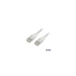 Cable red Latiguillo Rj45 Cat.6 utp Awg24, Blanco, 2.0 M