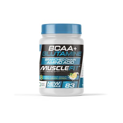 Glutamina + Bcaas - Musclefit 500g Musclecult Aminoácido Limón
