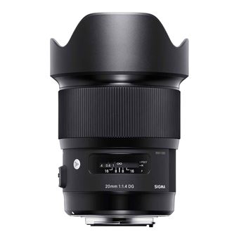 Sigma 20mm F1.4 DG HSM Art - Objetivo (ultra-ancha, SLR, 15/11, Metal, Marco completo, 17.1) - 1