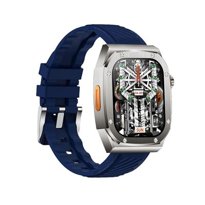 Smartwatch Klack Z79 Max Pantalla Hd Ultra De 2.1 Pulgadas Impermeable Ip68 100 Modos Deportivos 460 Mah Azul