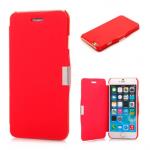 caso iPhone 6 Flip cubierta roja