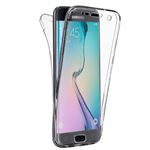 Funda de Silicona TPU 360 para Samsung Galaxy S6 Edge G925 Case Gel Completa