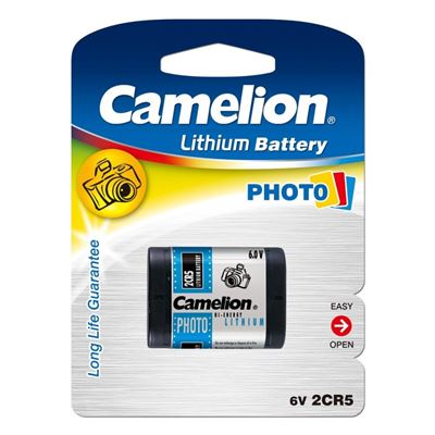 Pila Fotográfica Camelion 2CR5 Blister 1Ud.