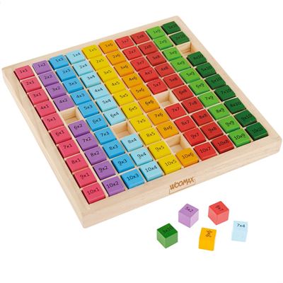 Tabla De Multiplicar De Madera Woomax