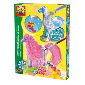 SES CREATIVE Moldura y pintura - Caballo con melena - 1