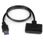 StarTech.com Cable Adaptador USB 3.0 con UASP a SATA III para Disco Duro de 2,5"" - Cable Conversor para HDD SSD