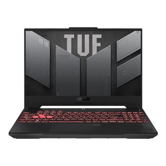 PC Portátil Asus TUF Gaming A17 17.3 Inch WQHD 240Hz/3ms Anti-Glare IPS Display AMD R9 7940HS 16 GB RAM 1 TB SSD NVIDIA RTX 4070 Windows 11 QWERTZ Keyboard Mecha Grey Negro - 1