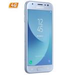 Smartphone Samsung Galaxy J330 j3 2017 Azul Plata - 5/12.7cm - cam 13/5mpx -qc 1.4ghz -16gb -2gb ra