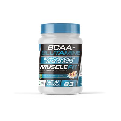 Glutamina + Bcaas - Musclefit 500g Musclecult Aminoácido Melocotón