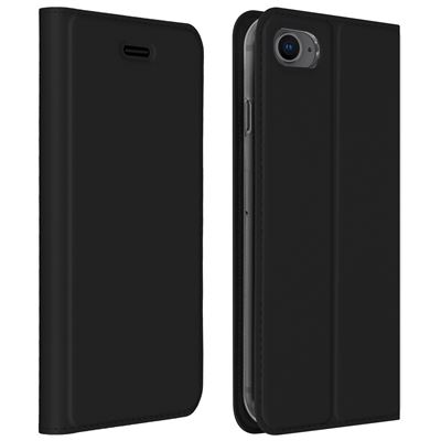 Funda Iphone 7 8 se 2020 cartera cierre y f.soporte – negro