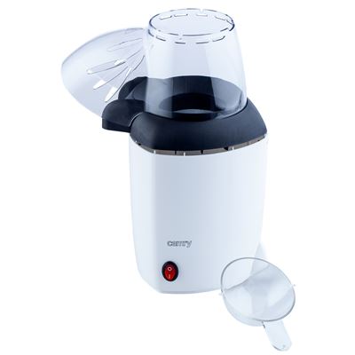 Popcron Maker, Palomitero Para Hacer Palomitas De Maiz En 2.5 Minutos, Circulación Aire Caliente Camry Cr 4458 1200w Blanco