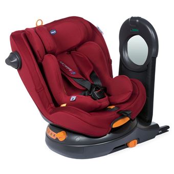 Silla de coche I-Size Chicco Around Bebé Care 2020, Modelo Red Passion