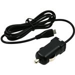Powery Cable toma Coche de carga con Micro-USB 1A Negro