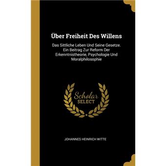 Serie ÚnicaÜber Freiheit Des Willens HardCover