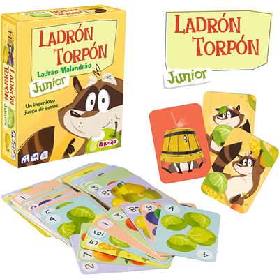 Juego de cartas Lúdilo Ladron Torpon Jr +5 años