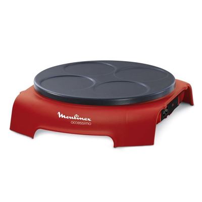 Plancha Eléctrica Para Crepes Moulinex Py312511 Negro
