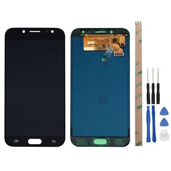 Pantalla Táctil Unico Para Samsung Galaxy J7 Pro 2017 J730G J730 J730 (Monitor LCD Completo) Negro