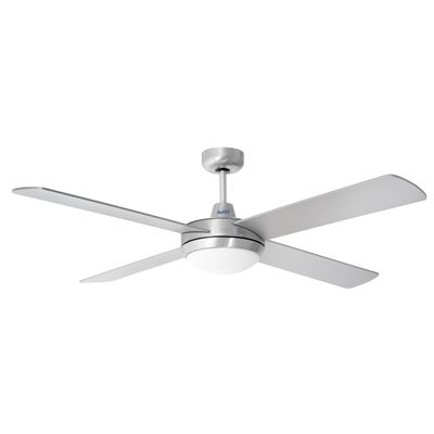 Ventilador De Techo Avant Luz Medida 135cm 70watios 70w Color Plateado