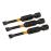 Triton 639156 - Puntas planas para atornillador de impacto, 3 pzas_0