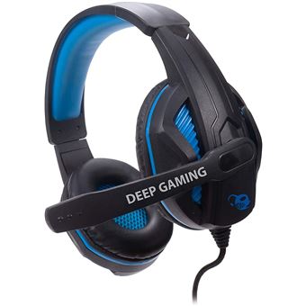 Auriculares Gaming con Micrófono DeepBlue G3, para PC y videoconsola -  Incluye cable 2 en 1, DeepGaming, Correos Market
